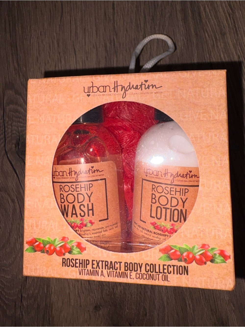 Rosehip Body Wash & Lotion Set 🧡